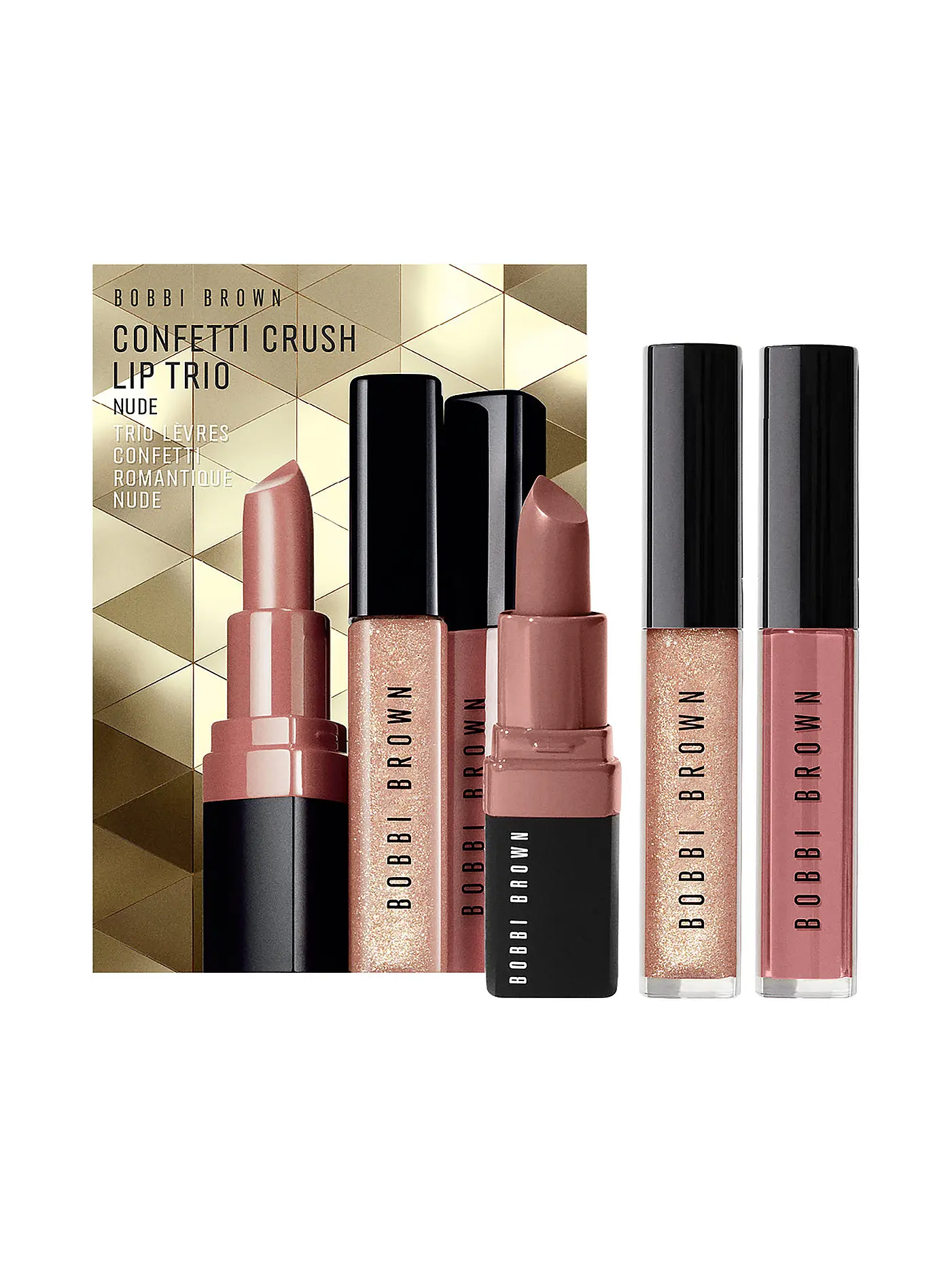BOBBI BROWN | Geschenkset - Confetti Crush Lip Trio Nude | 